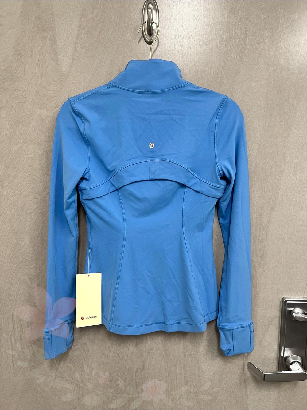 NWT Lululemon Define Jacket Size 6 Pool Party Blue Full Zip Mirror Zip Nulu - Picture 4 of 8